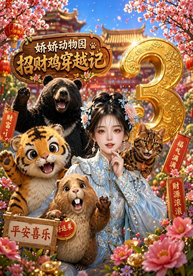 第三季娇娇动物园招财鸡穿越记-动漫合集