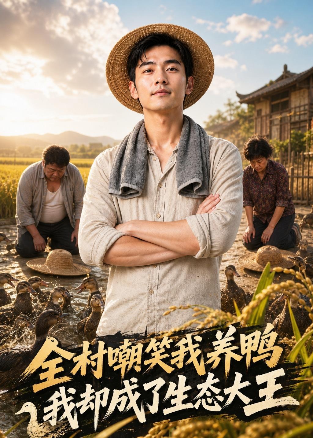 全村嘲笑我养鸭我却成了生态大王-动漫合集