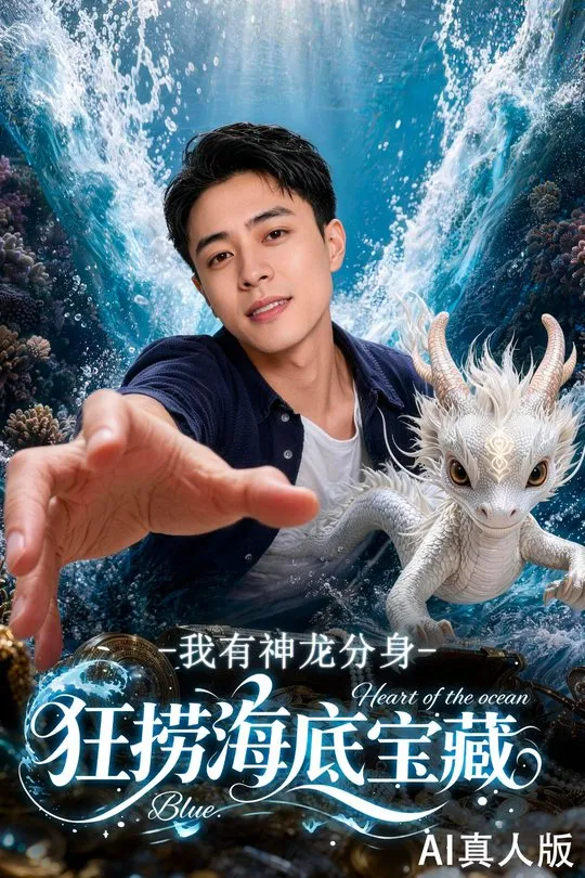 我有神龙分身狂捞海底宝藏AI真人版-动漫合集