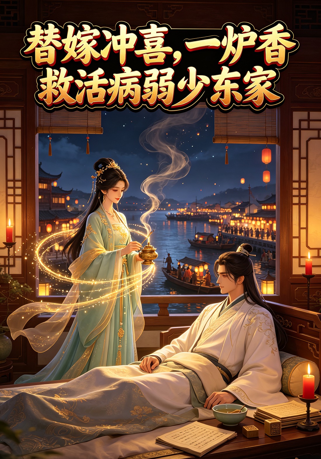替嫁冲喜一炉香救活病弱少东家-动漫合集