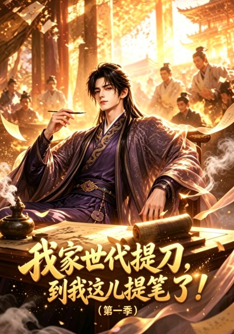 第一季我家世代提刀到我这儿提笔了-动漫合集