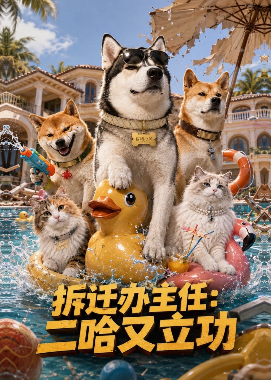 拆迁办主任二哈又立功-动漫合集
