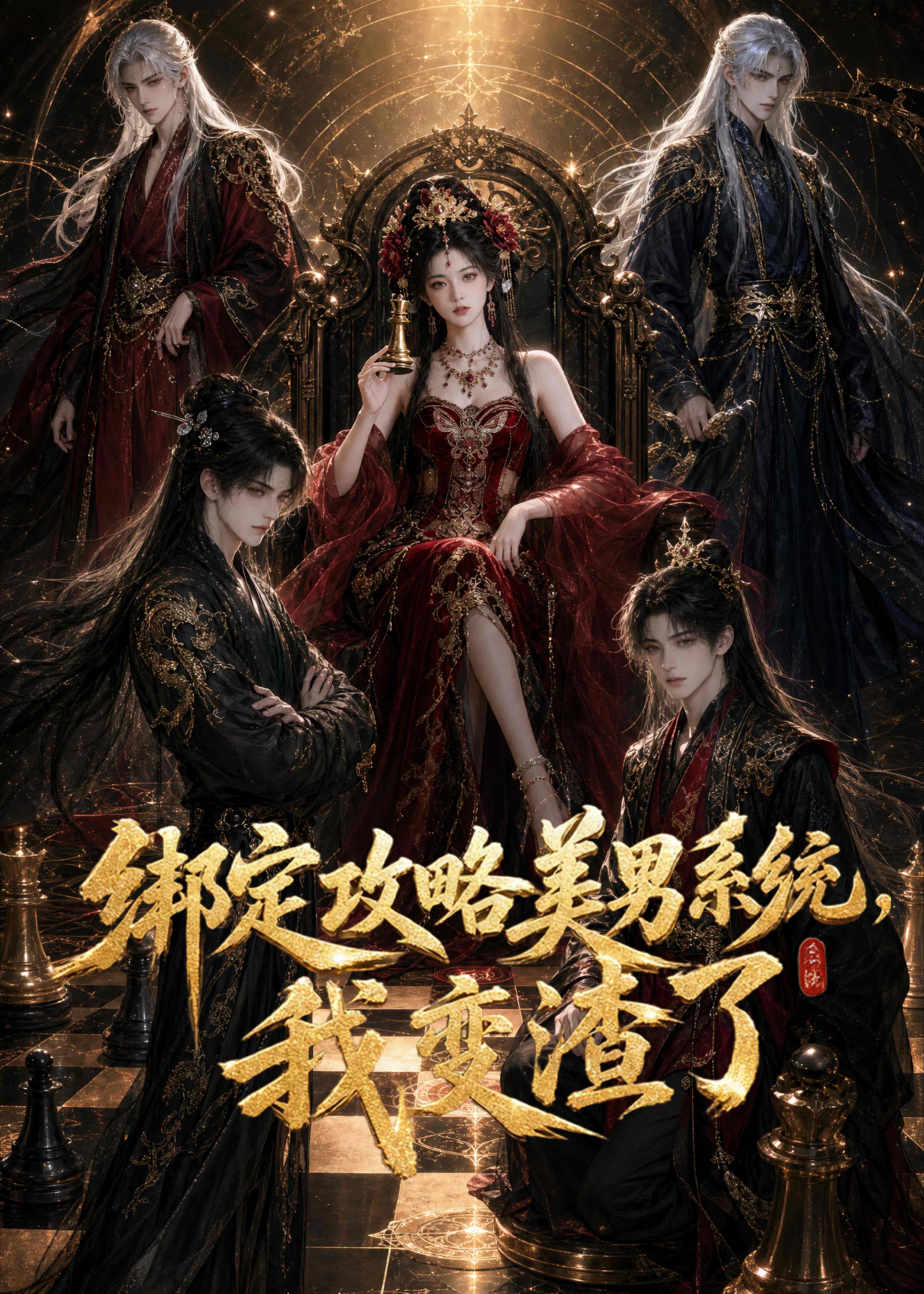绑定攻略美男系统我变渣了-动漫合集海报