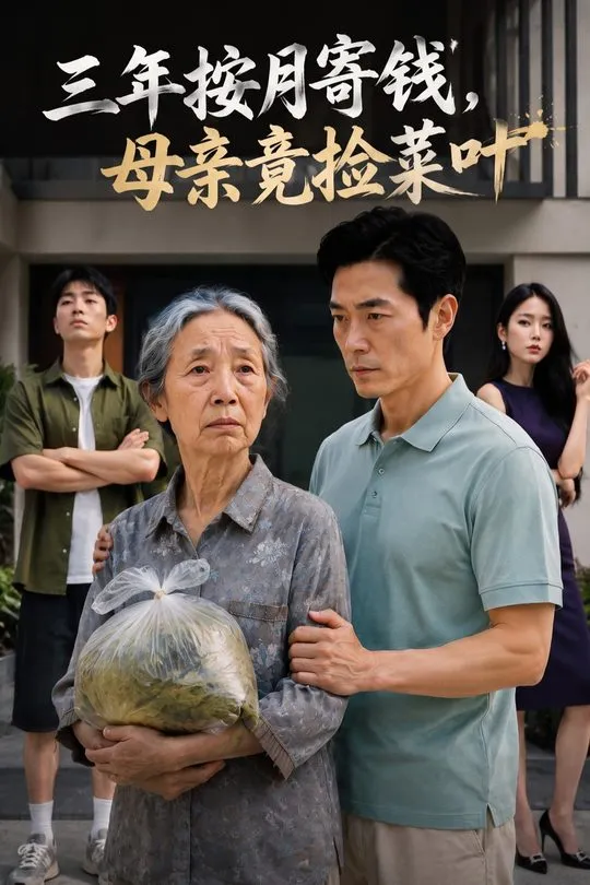 三年按月寄钱母亲竟捡菜叶-动漫合集