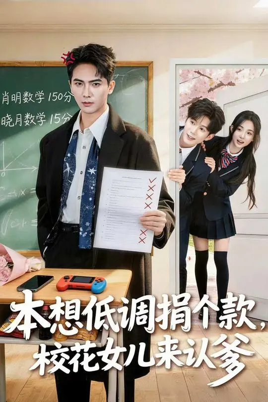 本想低调捐个款校花女儿来认爹-异能系统海报