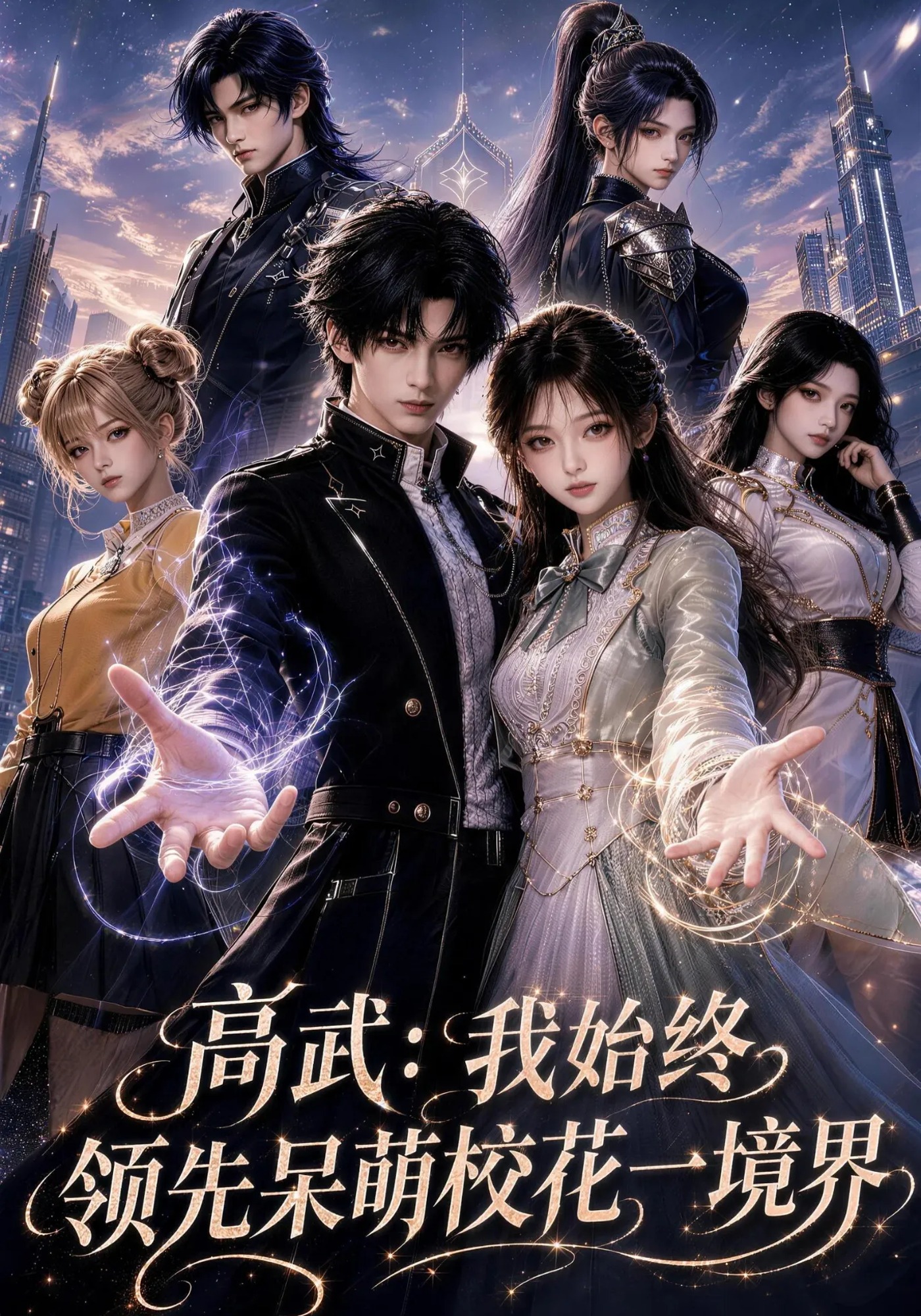 高武我始终领先呆萌校花一境界-动漫合集海报