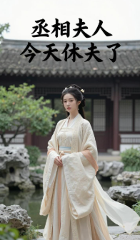 丞相夫人今天休夫了-古风穿越海报