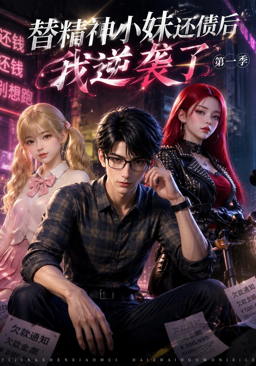 第一季替精神小妹还债后我逆袭了-动漫合集海报