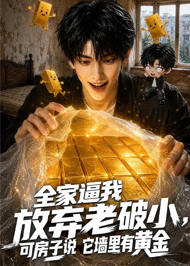全家逼我放弃老破小可房子说它墙里有黄金-动漫合集海报