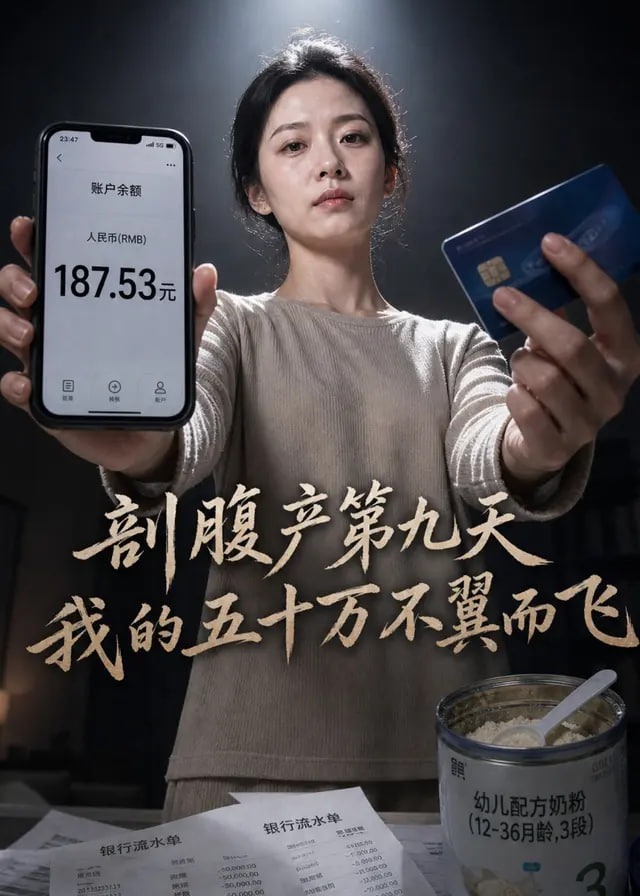 剖腹产第九天我的五十万不翼而飞-动漫合集海报