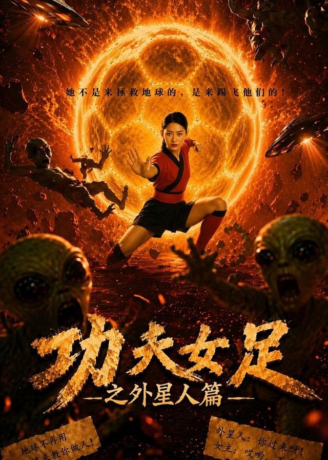 功夫女之外星人篇-动漫合集海报