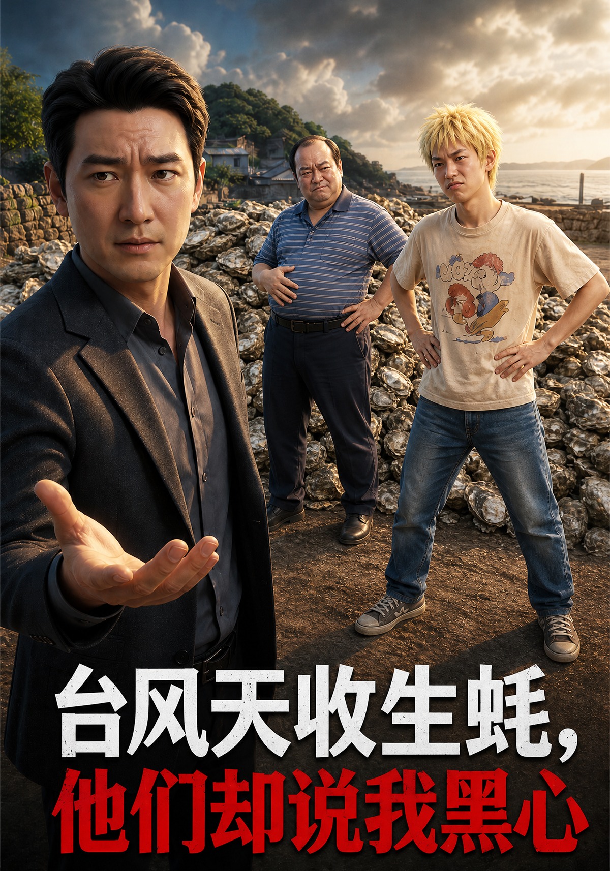 台风天收生蚝他们却说我黑心-动漫合集