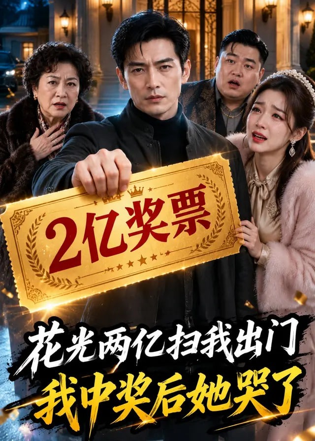 花光两亿扫我出门我中奖后她哭了-动漫合集