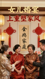 女儿婚宴上重塑家风-家庭情感海报
