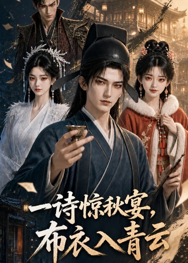 一诗惊秋宴布衣入青云-动漫合集