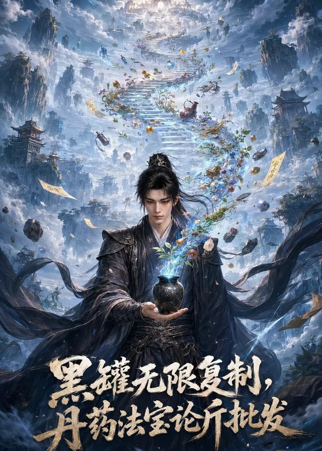 黑罐无限复制丹药法宝论斤批发-动漫合集