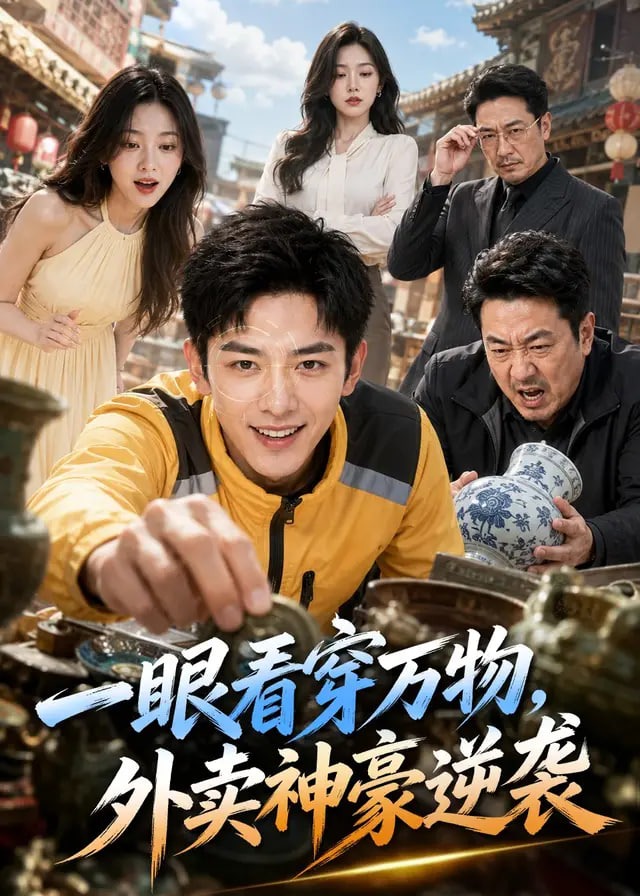 一眼看穿万物外卖神豪逆袭-动漫合集