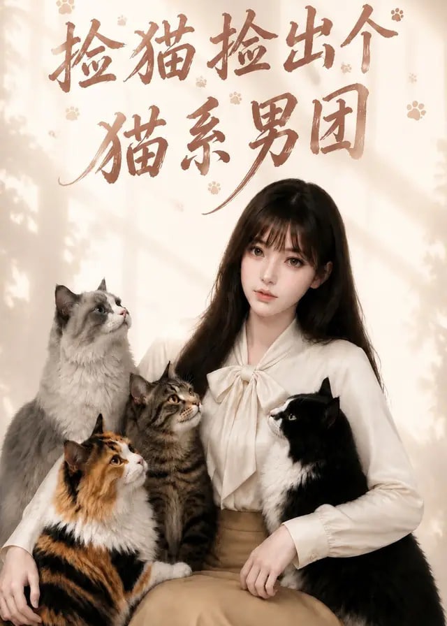 捡猫捡出个猫系男团-动漫合集