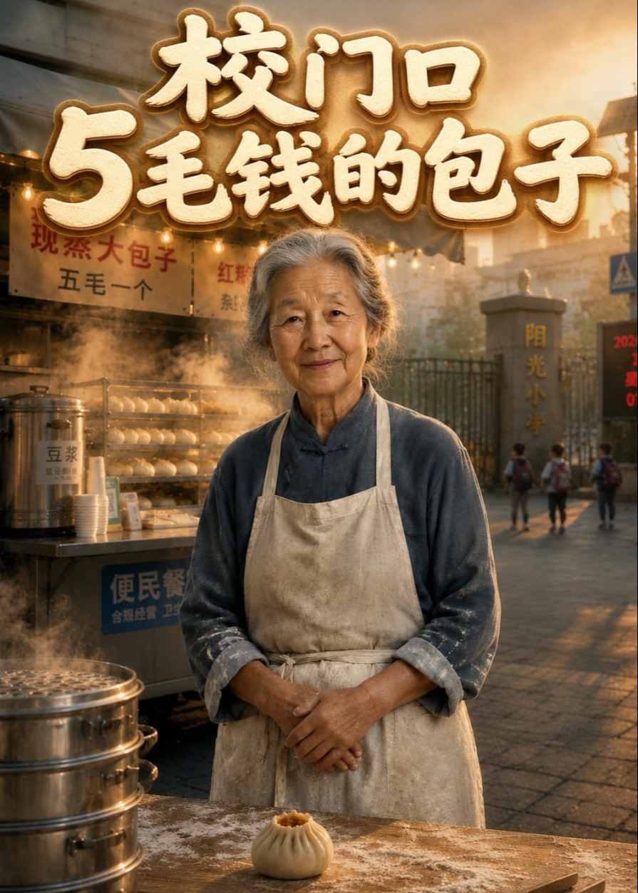 校门口5毛钱的包子-动漫合集