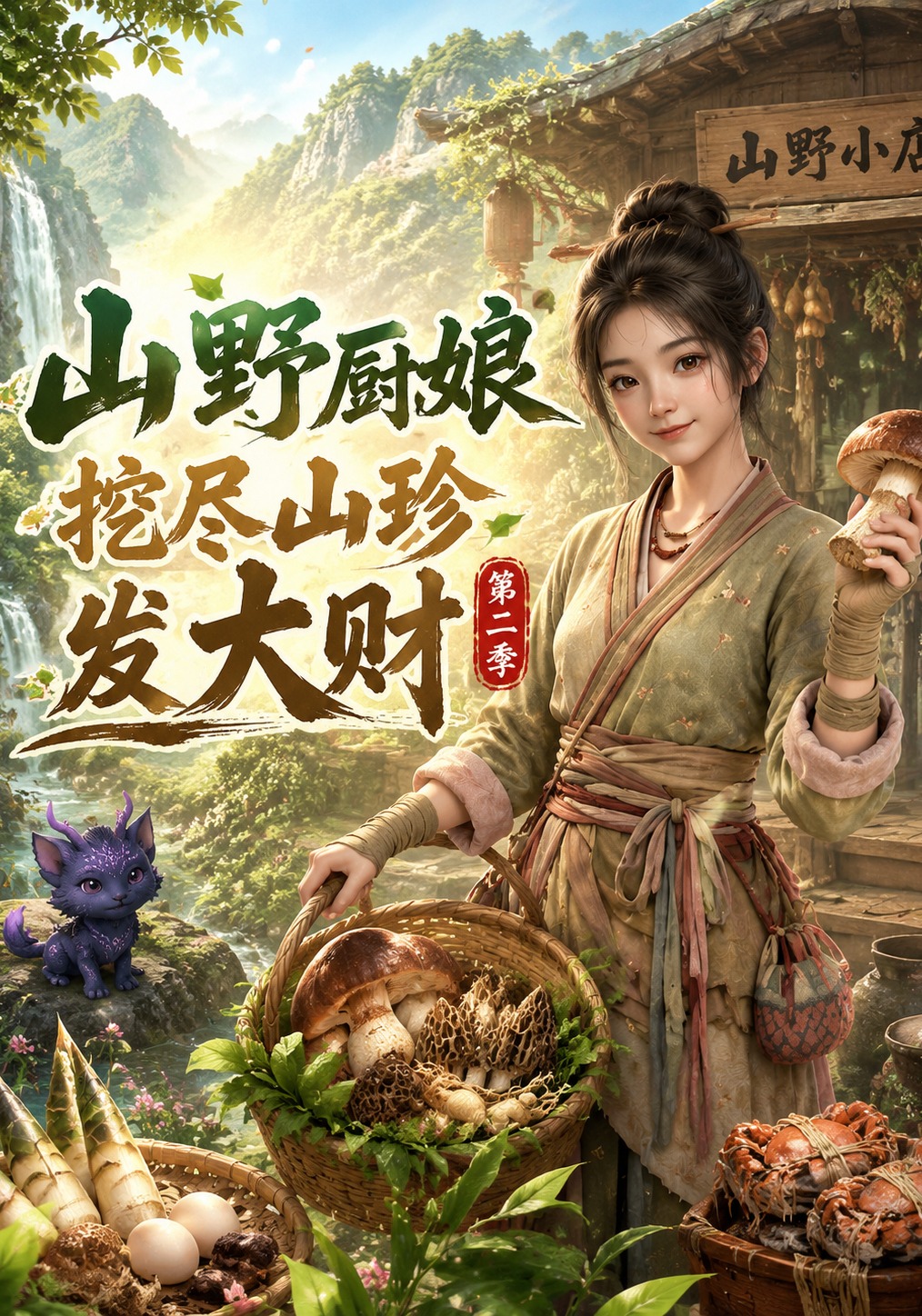 第二季山野厨娘挖尽山珍发大财-动漫合集