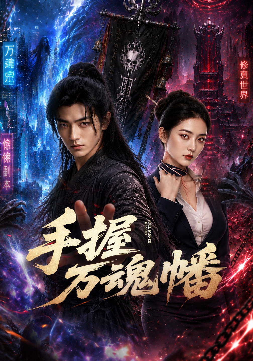 手握万魂幡-动漫合集