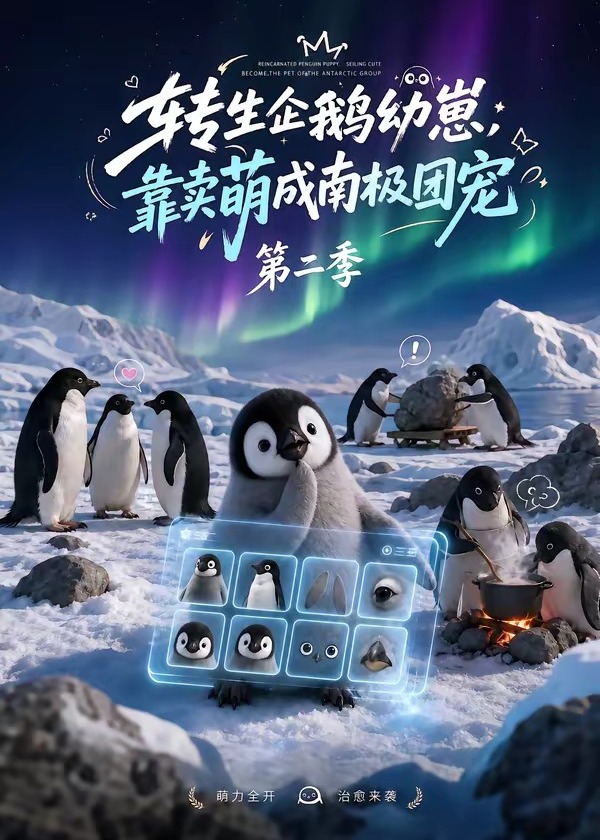 第二季转生企鹅幼崽靠卖萌成南极团宠-动漫合集