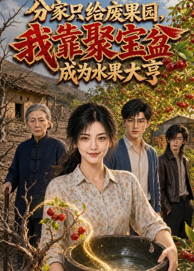 分家只给废果园我靠聚宝盆成为水果大亨-动漫合集海报