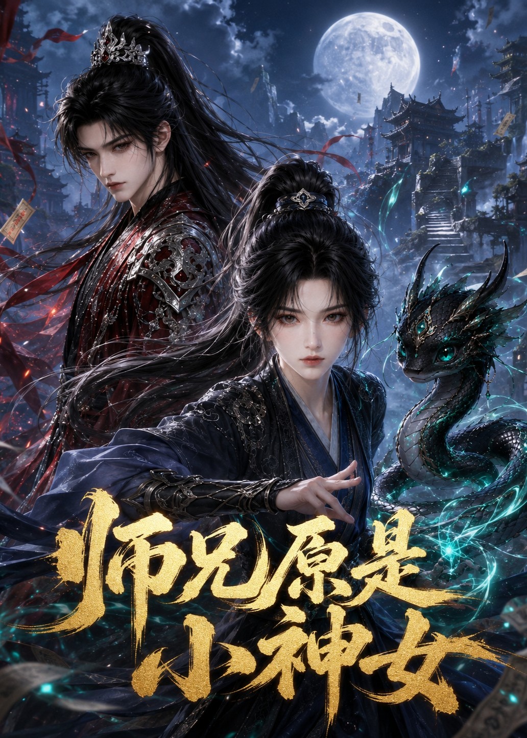 师兄原是小神女-动漫合集