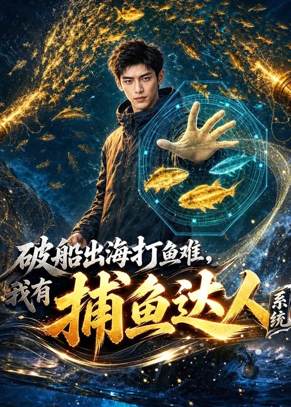 破船出海打鱼难我有捕鱼达人系统-动漫合集海报