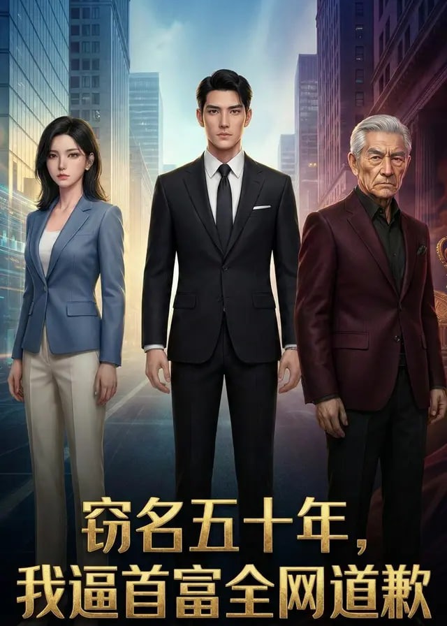 窃名五十年我逼首富全网道歉-动漫合集
