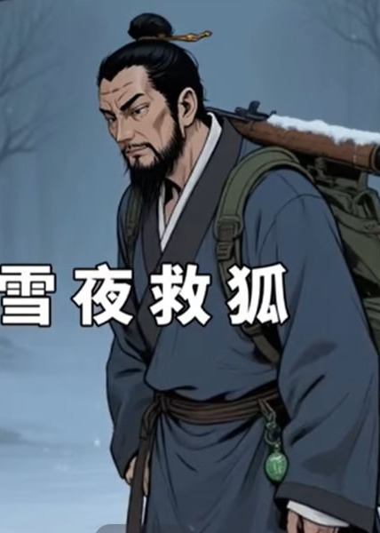 雪夜救狐老猎人镇守黑风岭-动漫合集