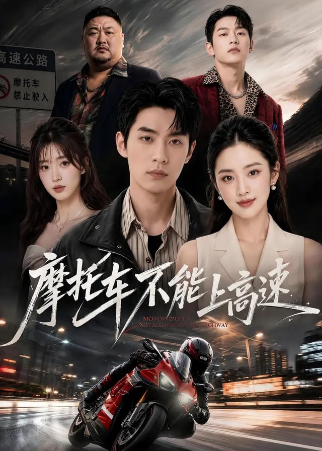 摩托车不能上高速-动漫合集