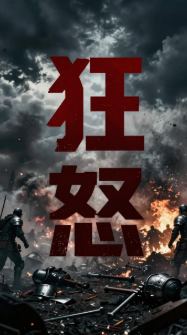 狂怒-动作悬疑海报
