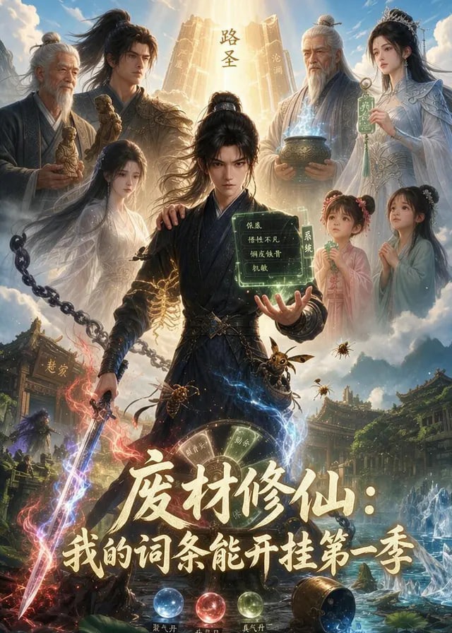 第一季废材修仙我的词条能开挂-动漫合集