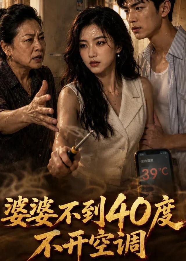 婆婆不到40度不开空调-动漫合集海报