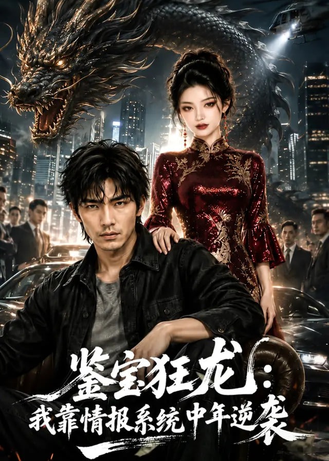 鉴宝狂龙我靠情报系统中年逆袭-动漫合集海报