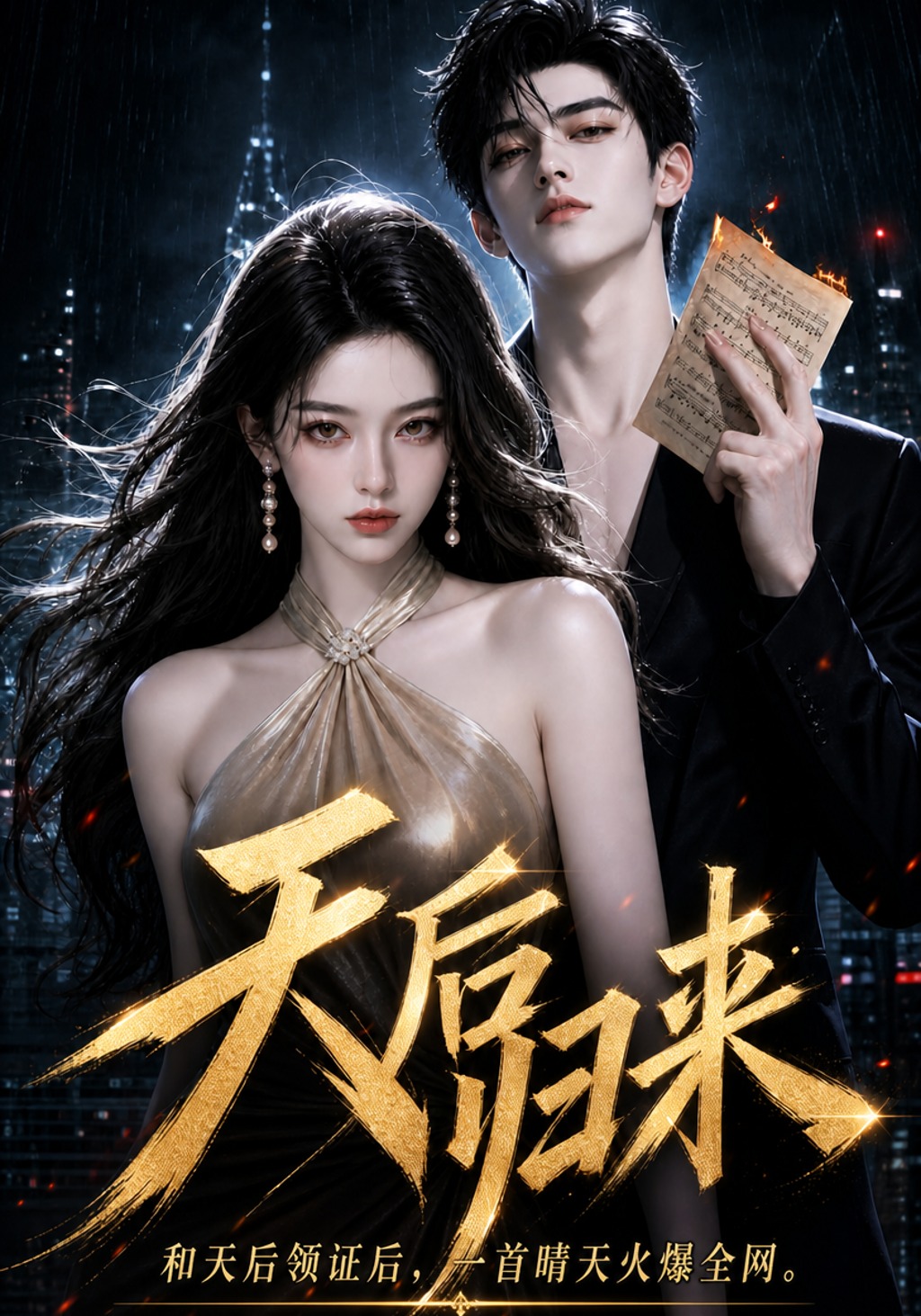天后归来和天后领证后一首晴天火爆全网-动漫合集