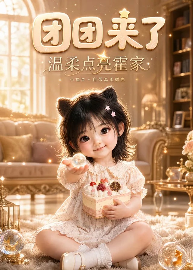 团团来了温柔点亮霍家-动漫合集海报