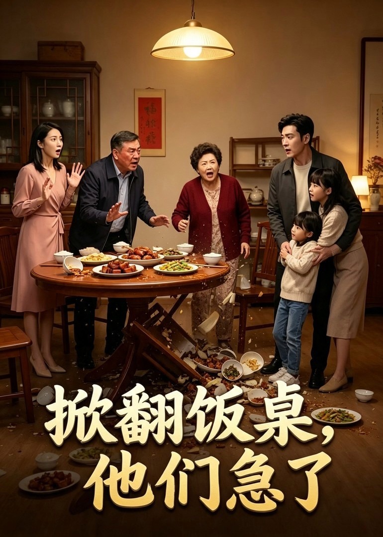 掀翻饭桌他们急了-动漫合集