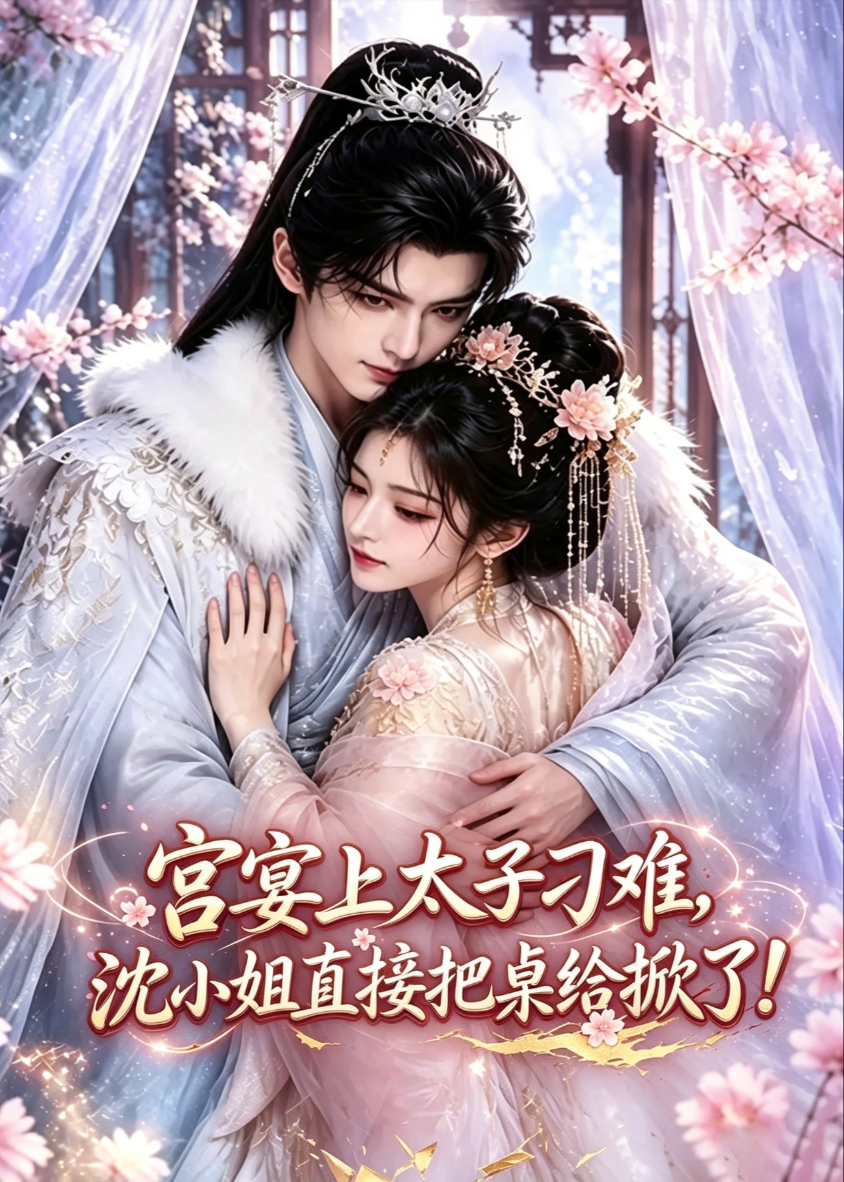 宫宴上太子刁难沈绝直接把桌给掀了-动漫合集