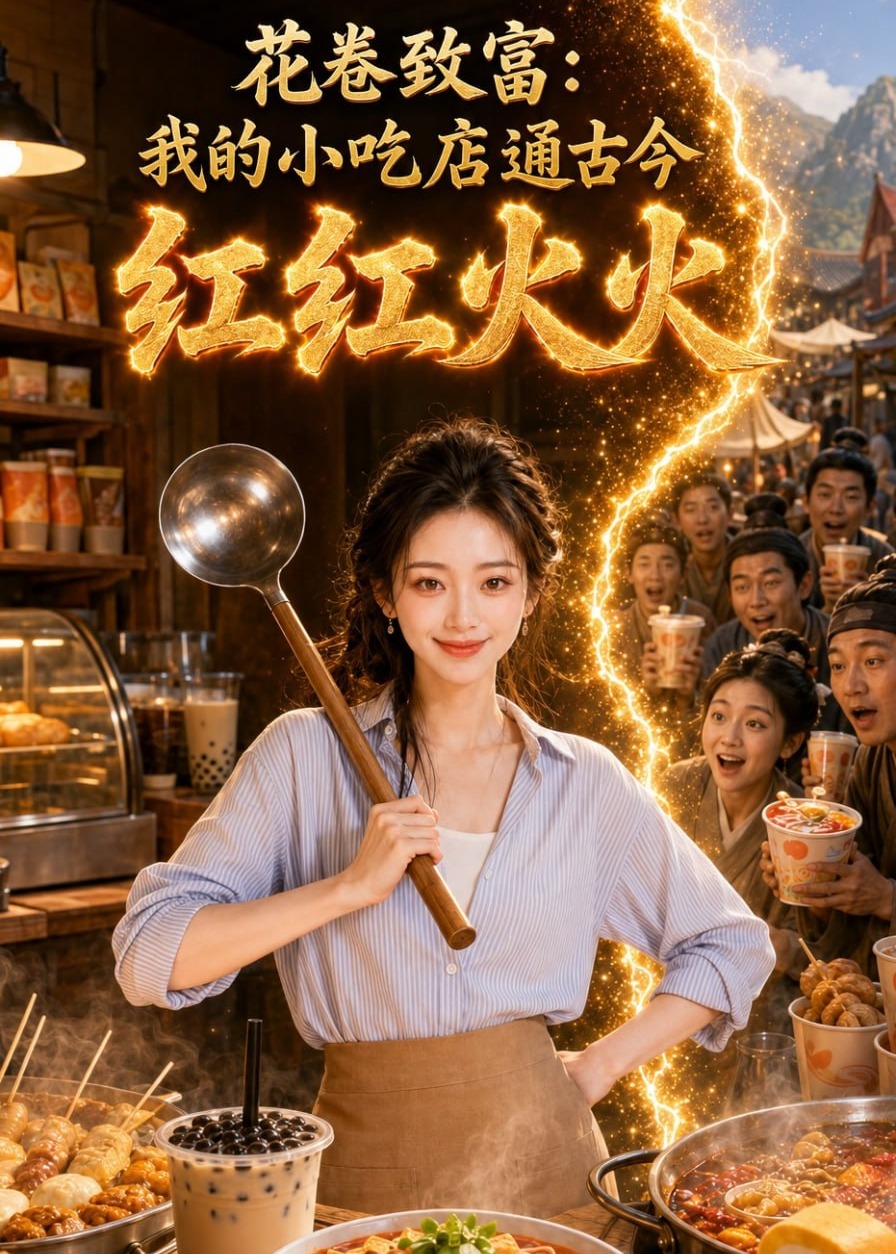 花卷致富我的小吃店通古今红红火火-动漫合集