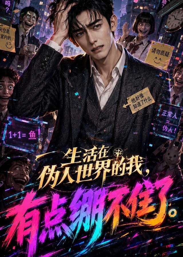 生活在伪人世界的我有点绷不住了-动漫合集