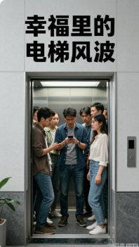 幸福里的电梯风波-都市生活