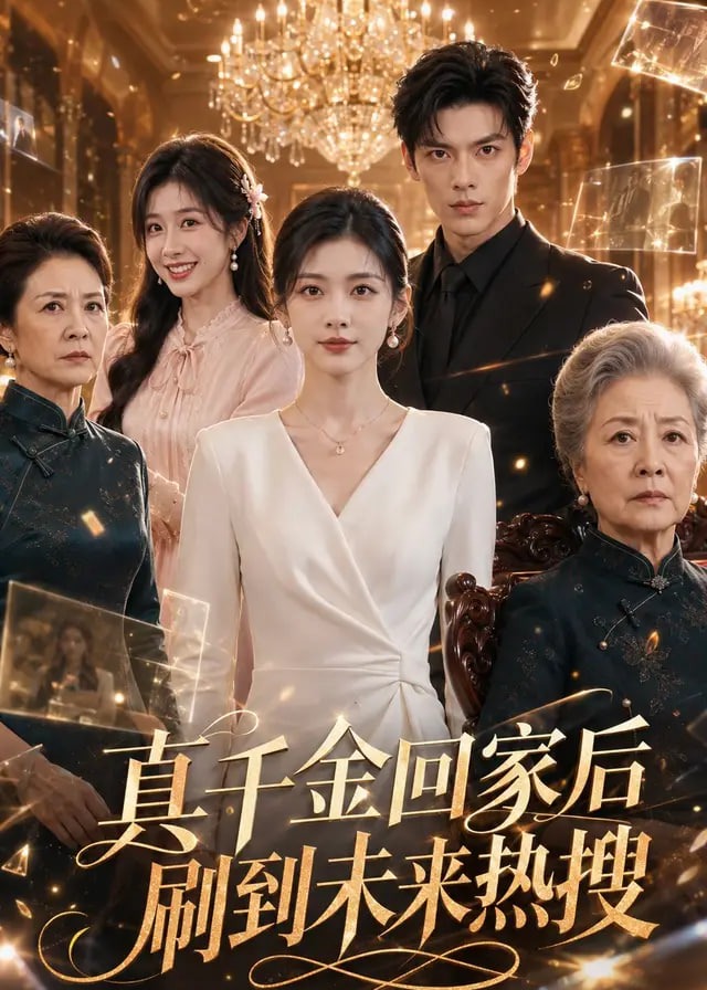 真千金回家后刷到未来热搜-动漫合集