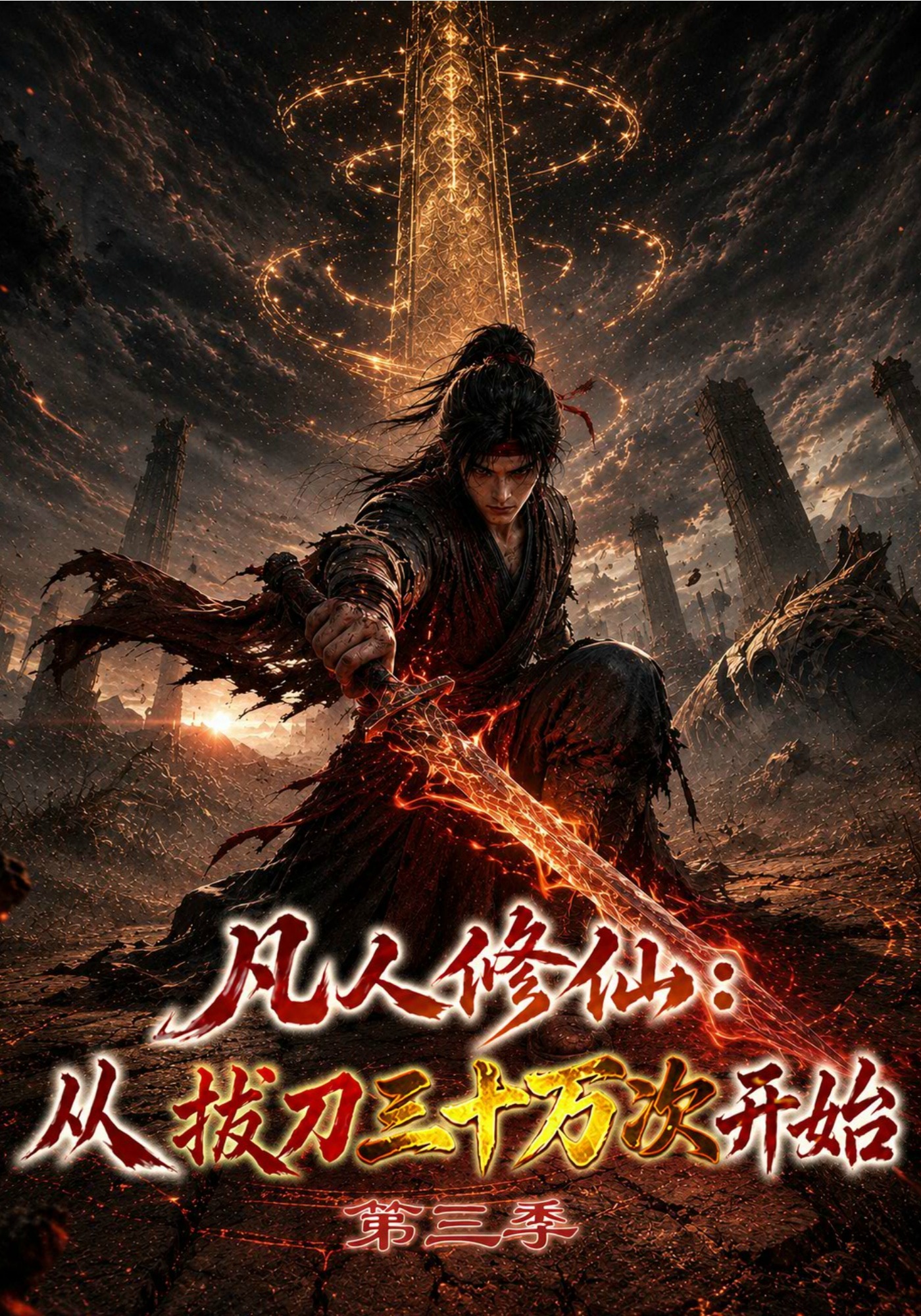 第三季凡人修仙从拔刀三十万次开始-动漫合集