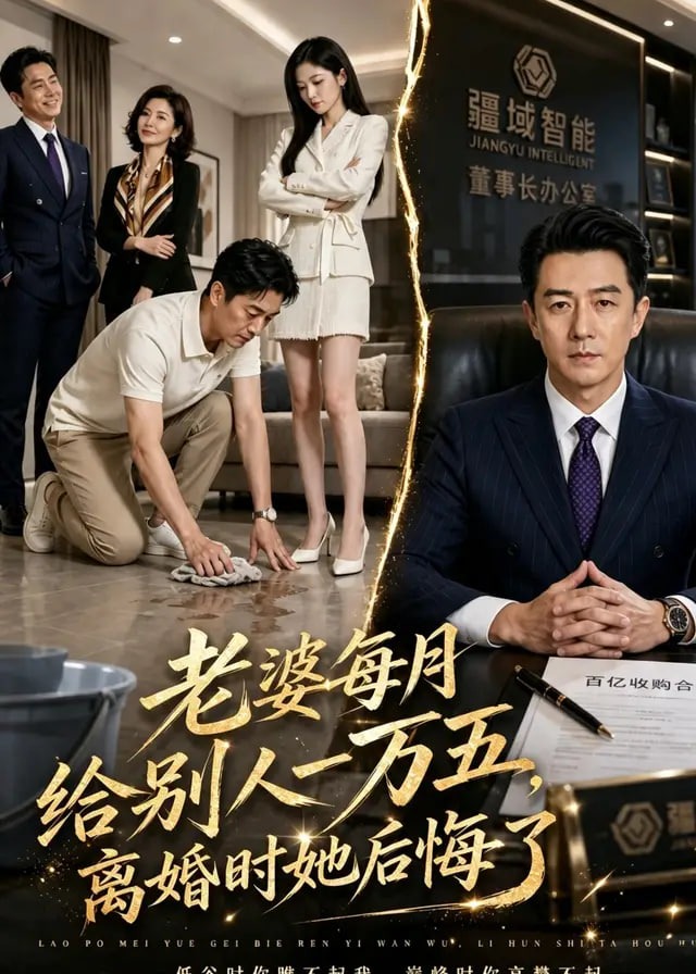 老婆每月给别人一万五离婚时她后悔了-动漫合集海报
