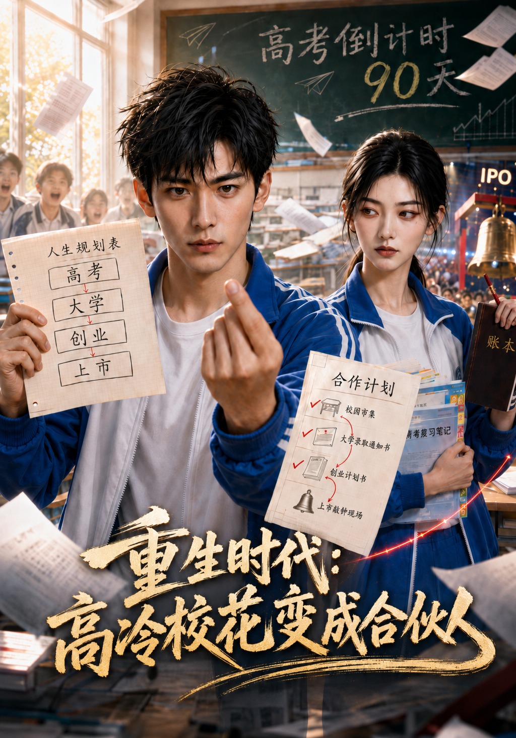 重生时代高冷校花变成合伙人-动漫合集