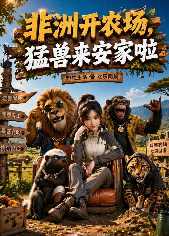 非洲开农场猛兽来安家啦-动漫合集