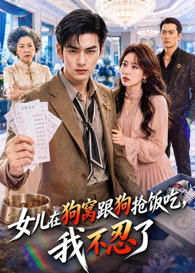 女儿在狗窝跟狗抢饭吃我不忍了-动漫合集海报