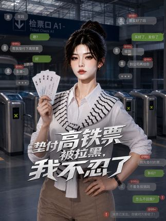 垫付高铁票被拉黑我不忍了-动漫合集